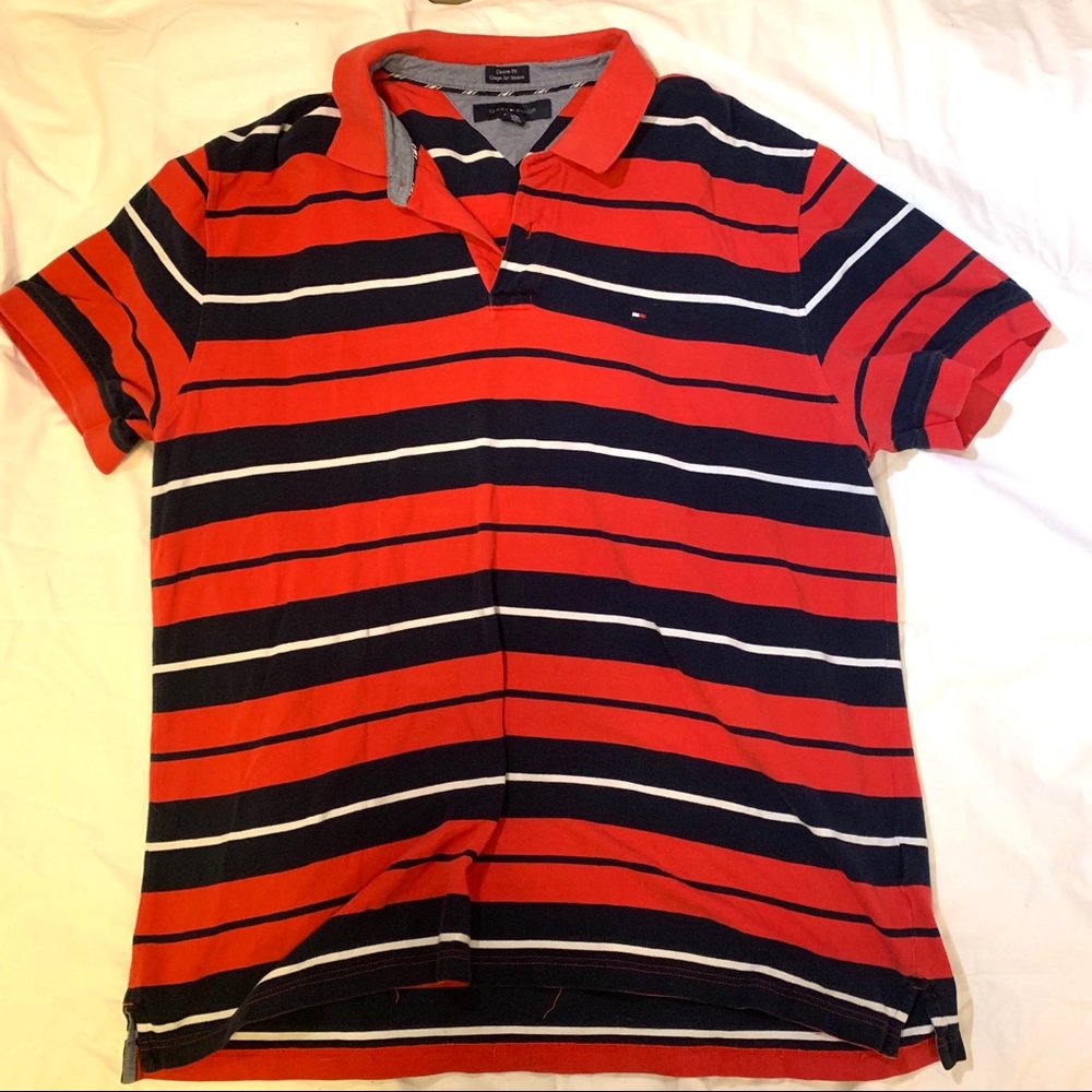 Tommy Hilfiger Custom Fit Polo box logo XXL